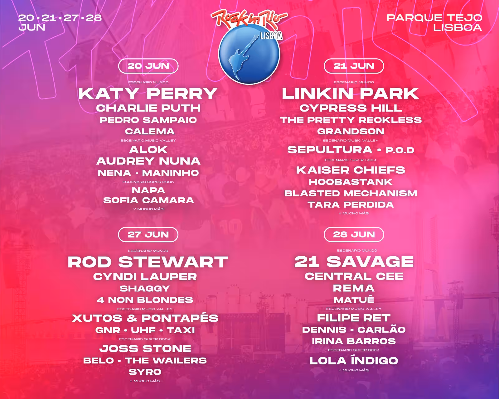 Rock in Rio Lisboa 2026